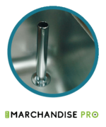 Plonge en Inox sur pied - 2 Bacs & égouttoir à GAUCHE – Image 4