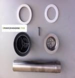 Plonge en inox sur pied sans étagère basse avec 1 bac grande capacité – Image 2