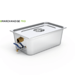 Bac à graisse sous plonge en Inox (50 Repas)