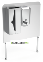 Dosseret en Inox avec porte savon & dispensateur de tissues pour lave-mains autonome – Image 3