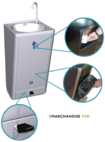 Lave mains autonome en Inox à Grand Débit – Image 4