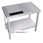 Cuisinière Professionnelle en Inox TEPPAN Yaki à GAUCHE - Table Cuisson à Induction – Image 3