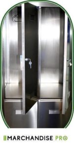 Armoire en Inox de vestiaire - 2 Portes – Image 3