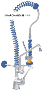 Robinet douchette mélangeur - 2 Eaux Extras Bas avec Jet – Image 3