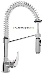 Robinet Douchette de cuisine avec tringle - INOX – Image 3