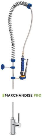 Robinet douchette Inox sur table - 2 Eaux – Image 3