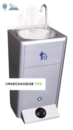 Kit Lave mains autonome en Inox - Eau Chaude 220 V (Sites Froids) – Image 3