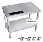 Cuisinière Mobile professionnelle en Inox - Teppan Yaki à GAUCHE – Image 3