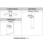 KIT CAMERAS VIDEOSURVEILLANCE DAHUA HDCVI 4 DÔMES 8MP 4K 2.8MM 30M – Image 3