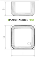 Plonge en Inox suspendue avec équerres + 1 bac & égouttoir GAUCHE – Image 2