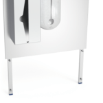 Dosseret postérieur en Inox pour lave-mains autonome avec distributeur automatique de savon