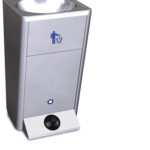 Lave mains sur pied & portable autonome en Inox