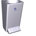 Lave mains électrique autonome avec poussoir - Eau froide