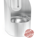 Lave mains mural 3D électronique