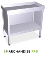 Table en Inox - Pour fruits de mer & crustacés