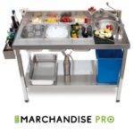 Table en Inox - Idéal préparation de Cocktails