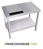 Cuisinière Pro Inox TEPPAN Yaki GAUCHE Table Cuisson Induction