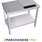 Cuisinière Pro Inox TEPPAN Yaki DROITE-Table Cuisson à Induction