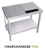 Cuisinière Pro Inox TEPPAN Yaki DROITE-Table Cuisson à Induction