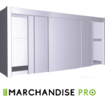 Armoire/Placard professionnel en Inox avec portes coulissantes