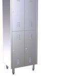 Armoire en Inox de vestiaire - 4 Portes