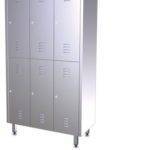 Armoire en Inox de vestiaire - 6 Portes