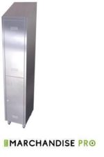 Armoire en Inox de vestiaire - 2 Portes