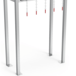 Consignes bagages chariots de courses - Acier Inoxydable