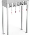 Consignes pour paniers/chariots avec casiers