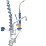 Robinet douchette mélangeur - 2 Eaux Extras Bas avec Jet