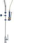 Robinet douchette Inox sur table - 2 Eaux