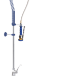 Robinet douchette - 2 Eaux - Levier à coude - INOX