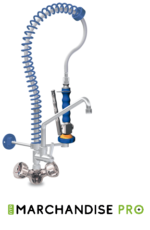 Robinet douchette - 2 Eaux Extra Bas - Col de Cygne