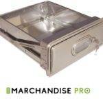 Tiroir professionnel en Inox avec Serrure