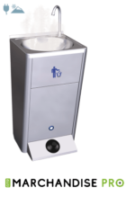 Kit Lave mains autonome en Inox - Eau Chaude 220 V (Sites Froids)