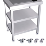 Cuisinière Mobile Professionnelle en Inox - Induction TEPPAN YAKI