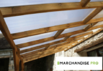 Pergola en Bois - Couverture Polycarbonate – Image 2