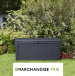 Coffret 400 L - Résine - GRIS ANTHRACITE – Image 2