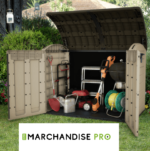 Coffre de Rangement Résine - Avec Vérins - Toit courbé - 2 Tailles – Image 2