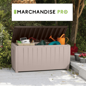 Coffre en Résiné - avec assise - 340 L