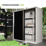 Armoire de Jardin en Acier Galvanisé - 1,3m2 – Image 2