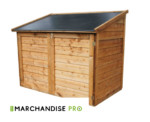 Coffret/Local Rangement en Bois EMERAUDE - 5 Tailles