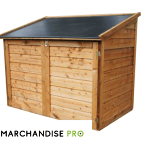 Coffret/Local Rangement en Bois EMERAUDE - 5 Tailles