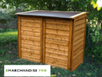 Coffret/Local Rangement en Bois EMERAUDE - 5 Tailles – Image 4