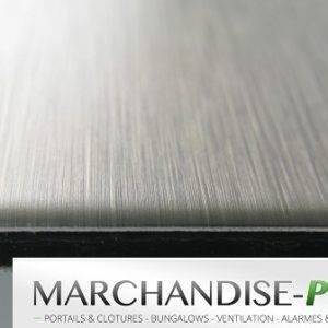 Plaque aluminium brossé 3mm