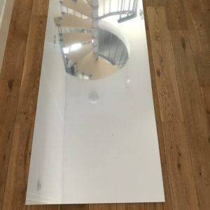 Miroir aluminium sur mesure
