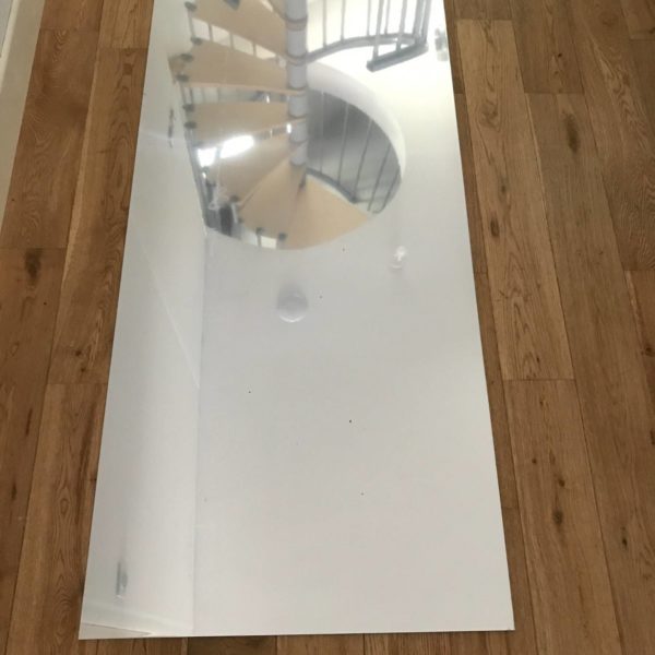 Miroir aluminium sur mesure