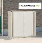 Armoire de Jardin en Acier Galvanisé - 1,3m2