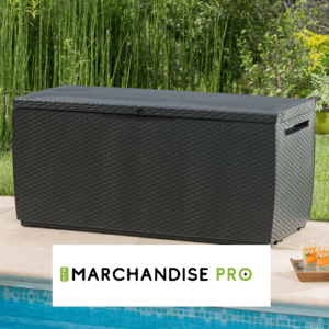 Coffre en Résine - 305 L - GRIS ANTHRACITE