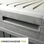 Coffre Banc 270 L - Résine - GRIS ANTHRACITE – Image 3